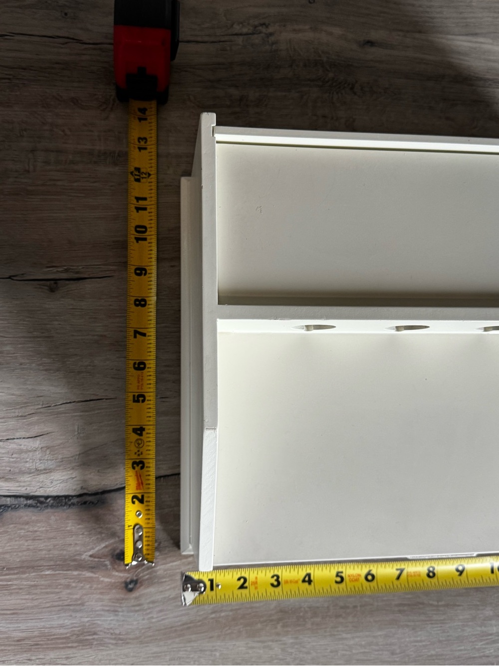 Pottery Barn Bedford Charging Station Desk Organizer White/Off White - Picture 10 of 12